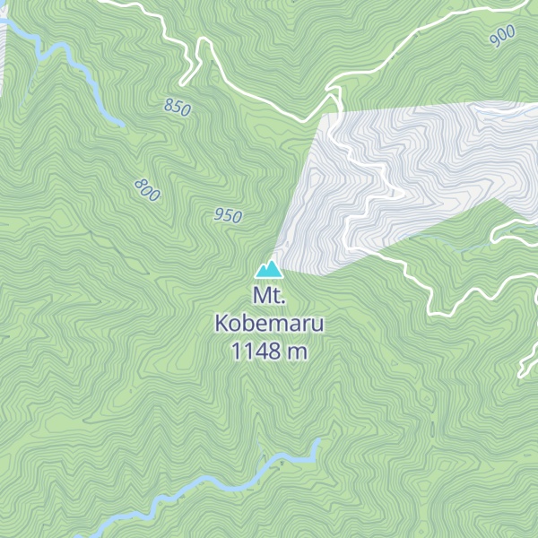 Map of Mt. Kobemaru