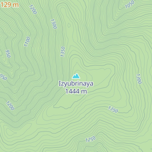 Map of Izyubrinaya