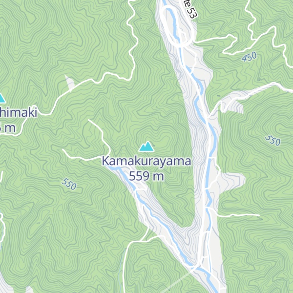 Map of Kamakurayama