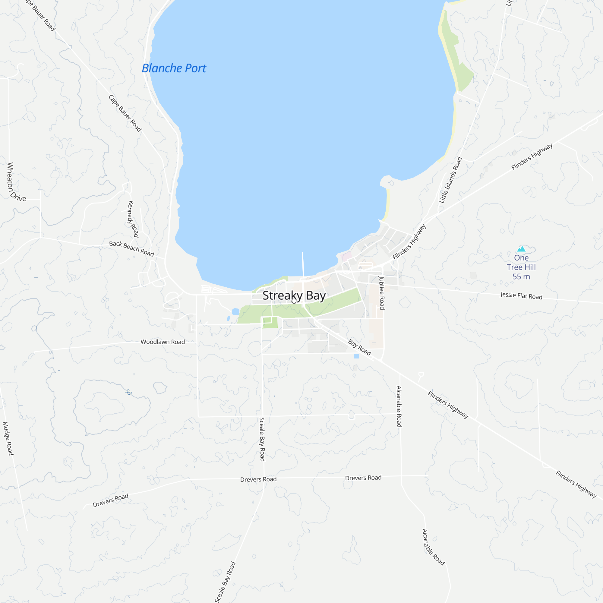 Streaky Bay Visitor Information Centre map