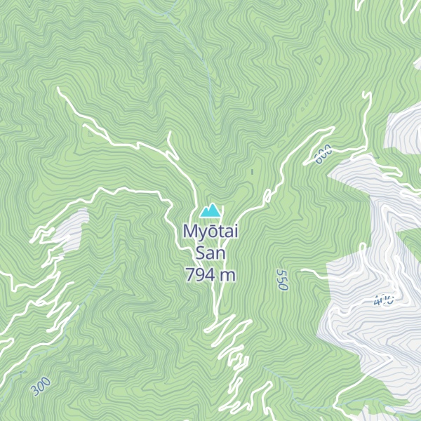 Map of Myōtai San