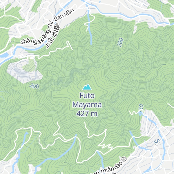 Map of Futo Mayama