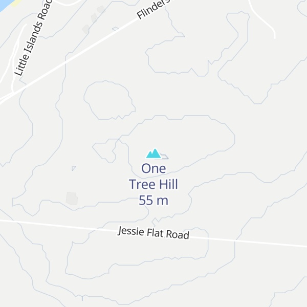 Map of One Tree Hill
