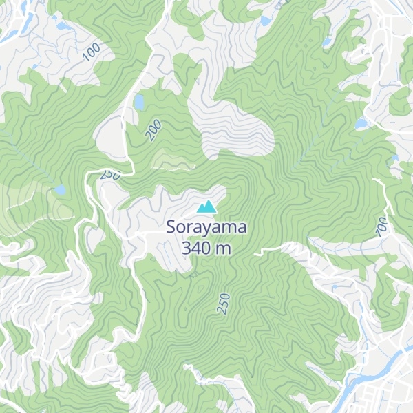 Map of Sorayama