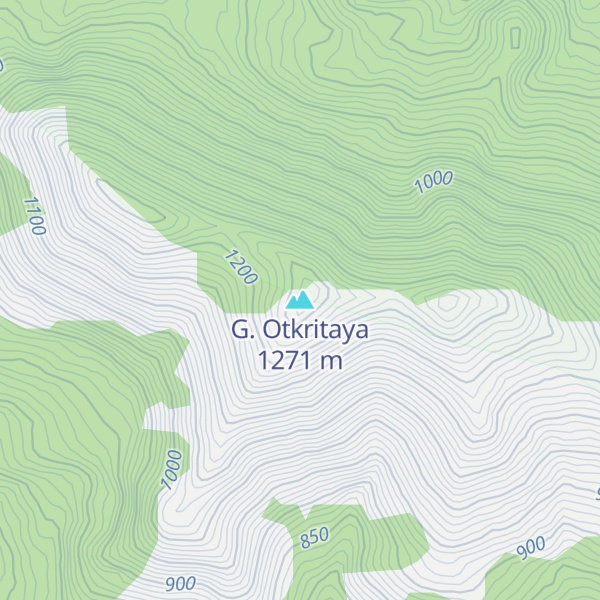 Map of G. Otkritaya
