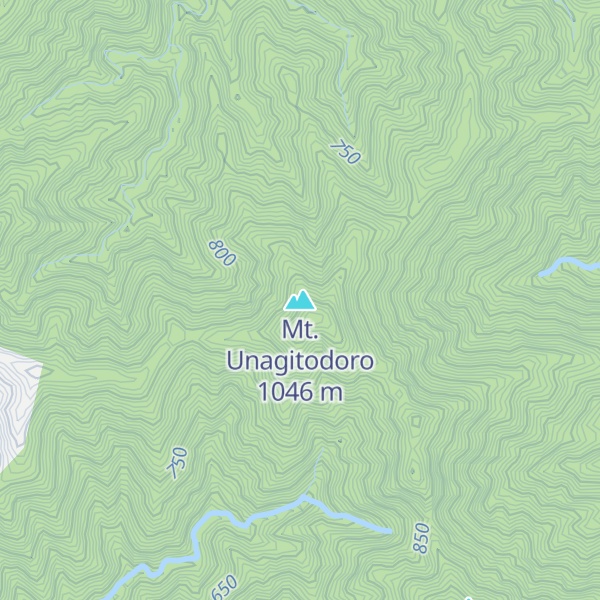 Map of Mt. Unagitodoro