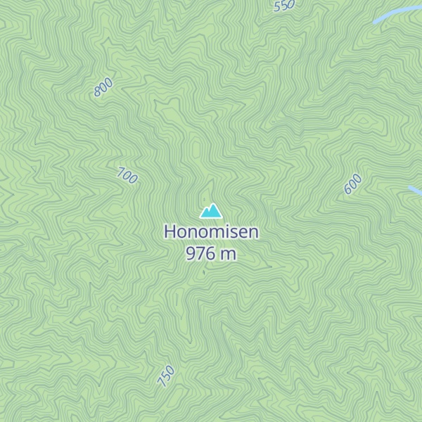 Map of Honomisen