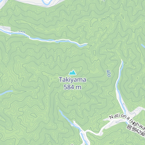 Map of Takiyama