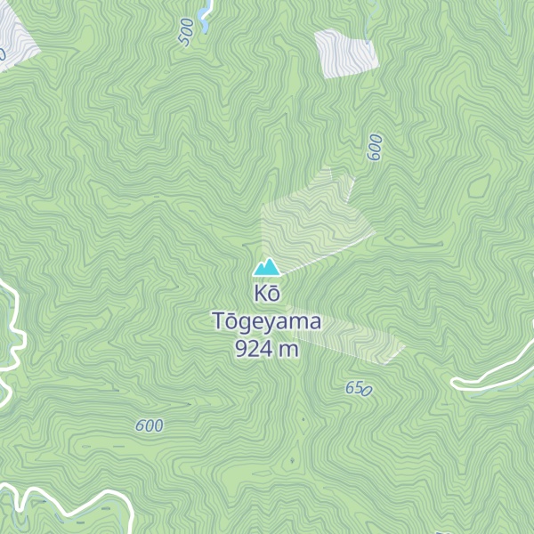 Map of Kō Tōgeyama