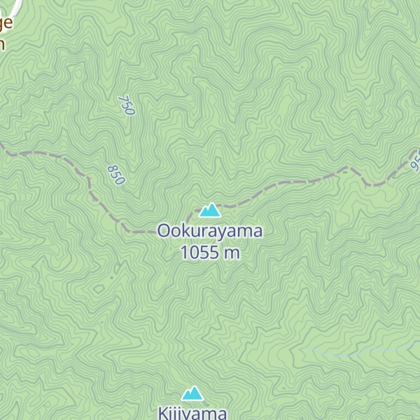 Map of Ookurayama