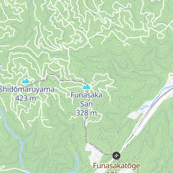 Map of Funasaka San