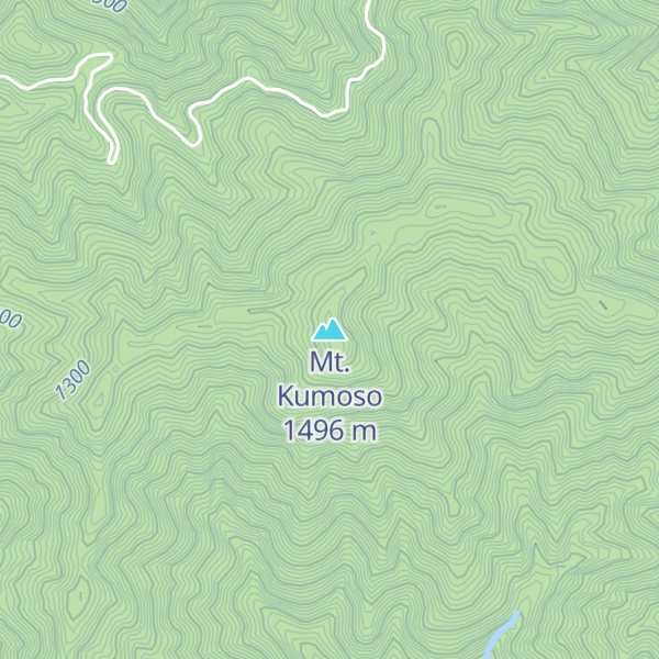 Map of Mt. Kumoso