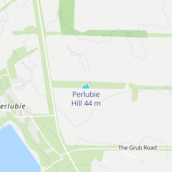 Map of Perlubie Hill