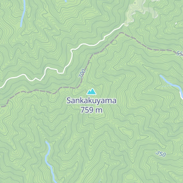Map of Sankakuyama