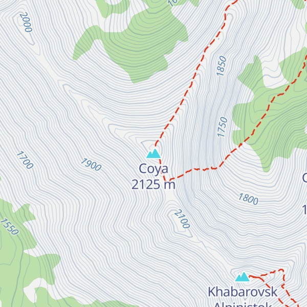 Map of Coya