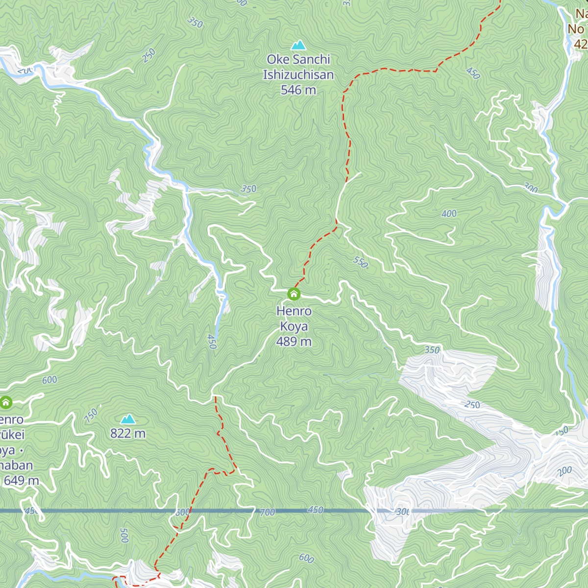 Henro Koya map