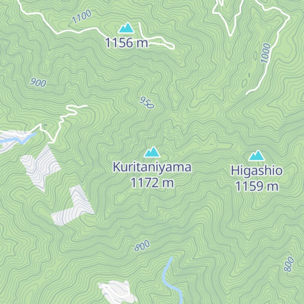 Map of Kuritaniyama