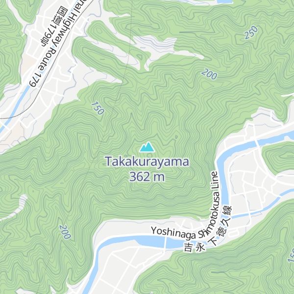 Map of Takakurayama