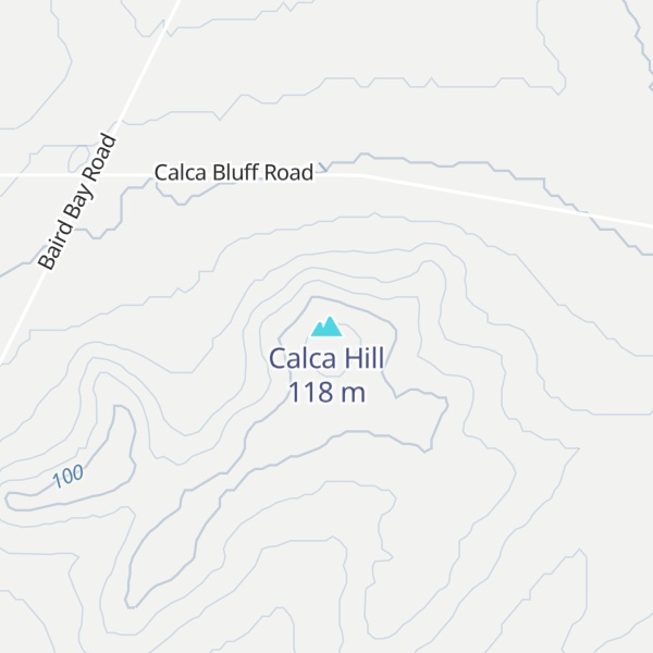 Map of Calca Hill