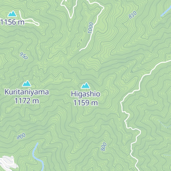 Map of Higashio