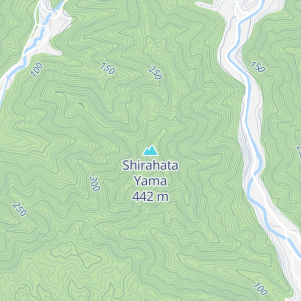 Map of Shirahata Yama