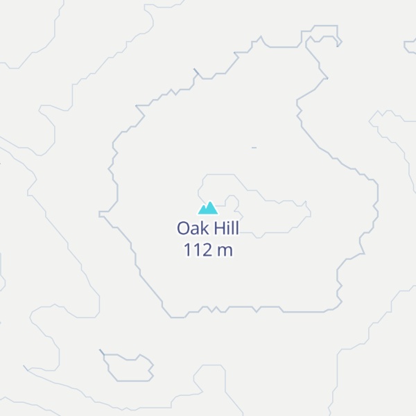 Map of Oak Hill