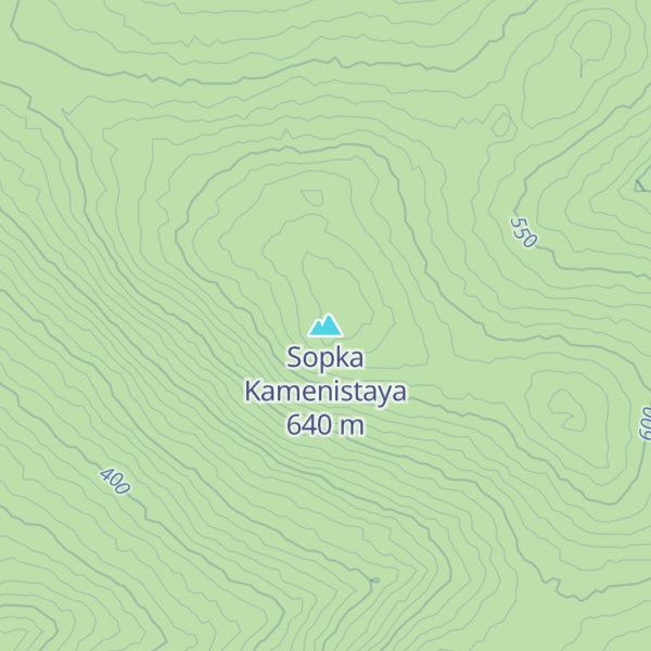 Map of Sopka Kamenistaya