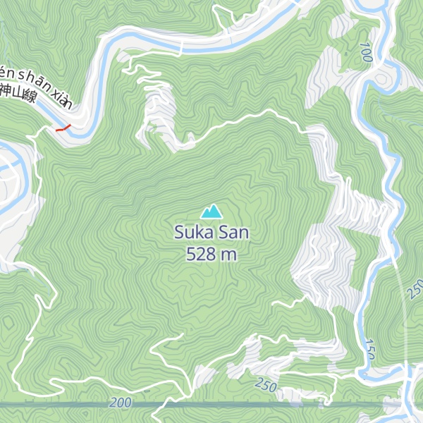 Map of Suka San