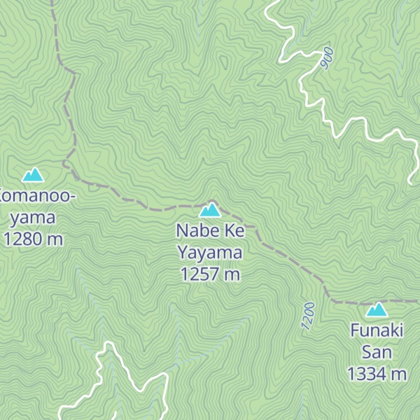 Map of Nabe Ke Yayama