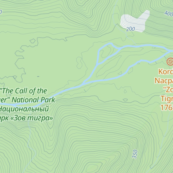 Map of Gostevoi Dom "Zov Tigra"