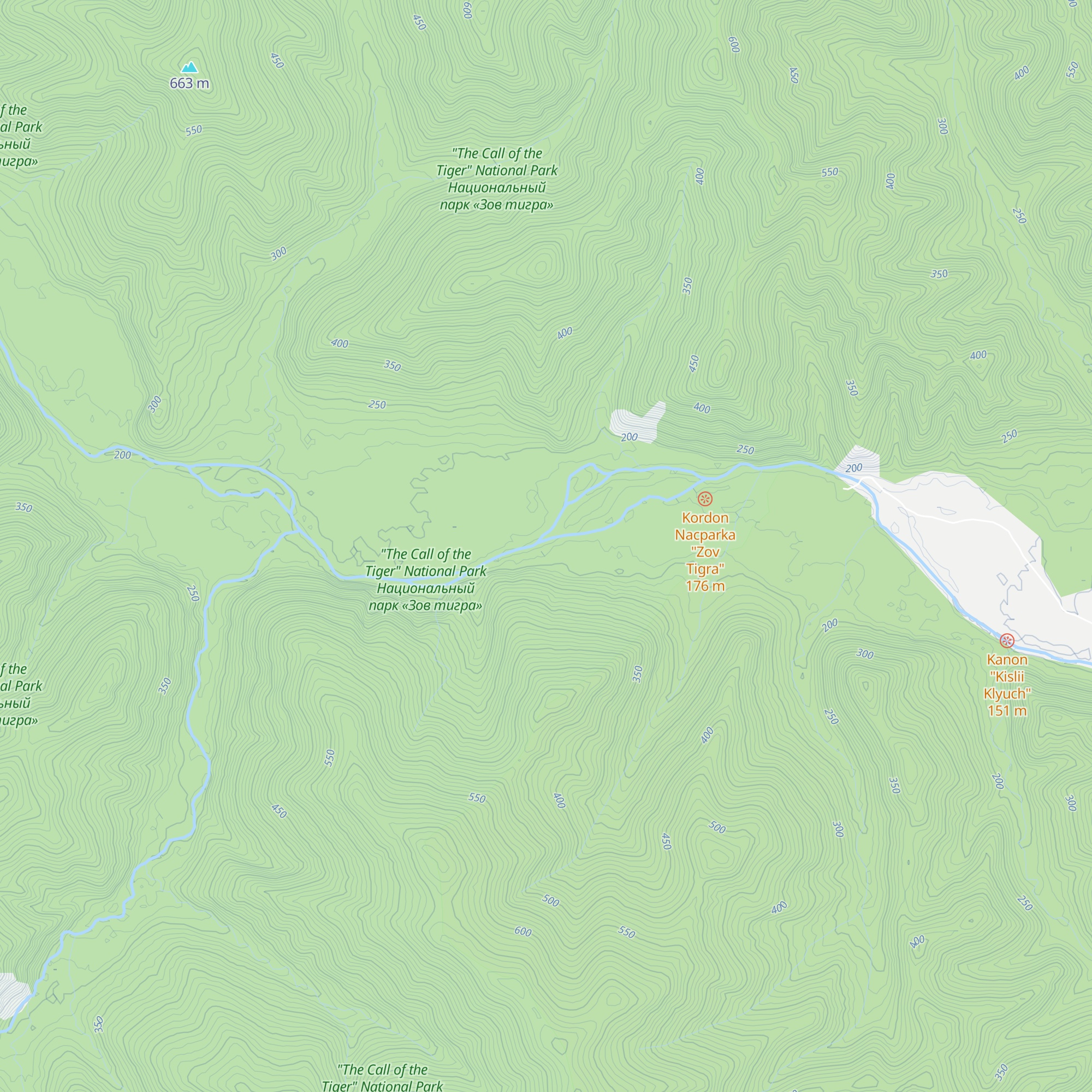 Gostevoi Dom "Zov Tigra" map