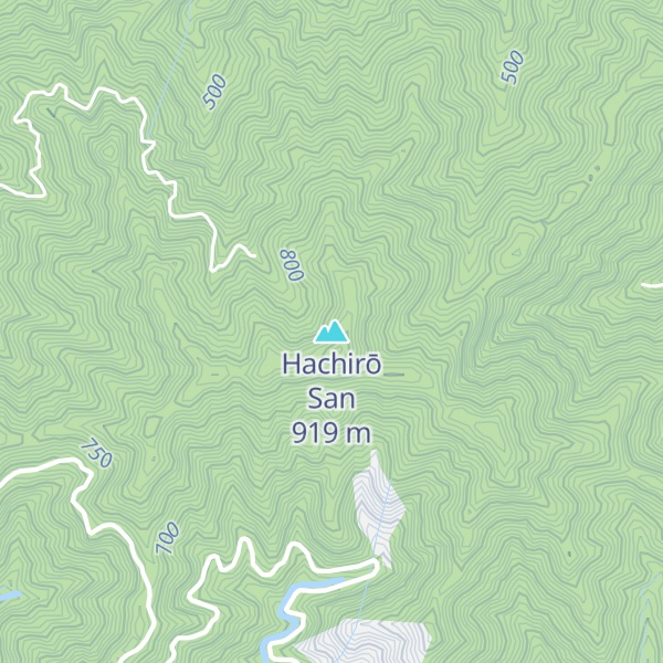Map of Hachirō San