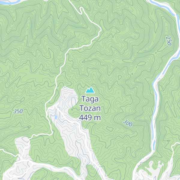 Map of Taga Tozan