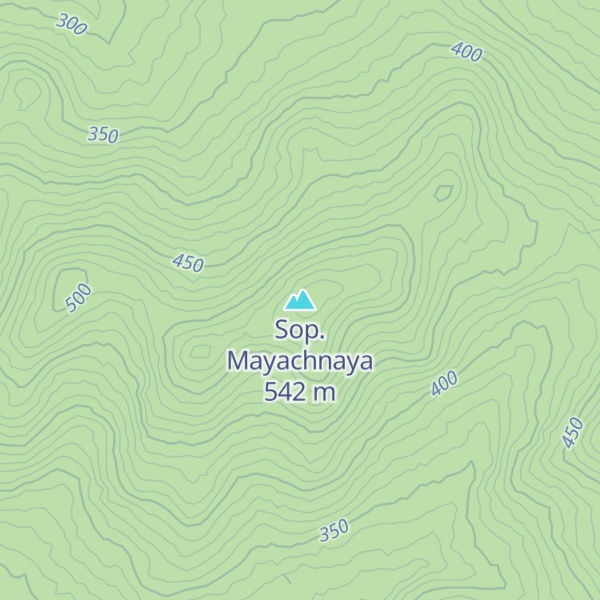 Map of Sop. Mayachnaya