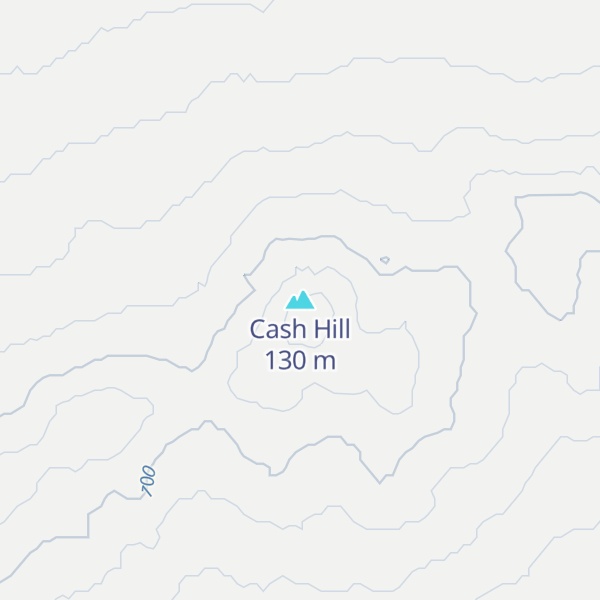 Map of Cash Hill