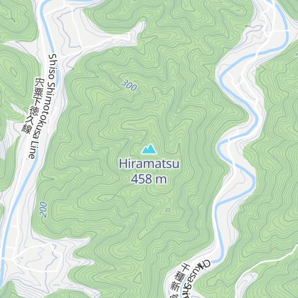 Map of Hiramatsu