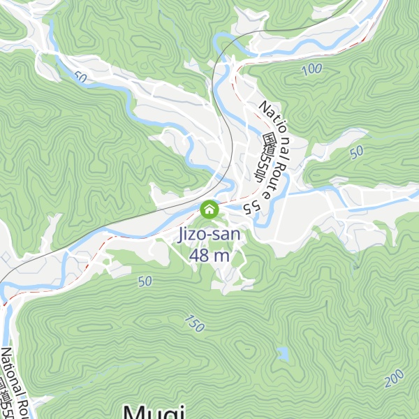 Map of Jizo-san
