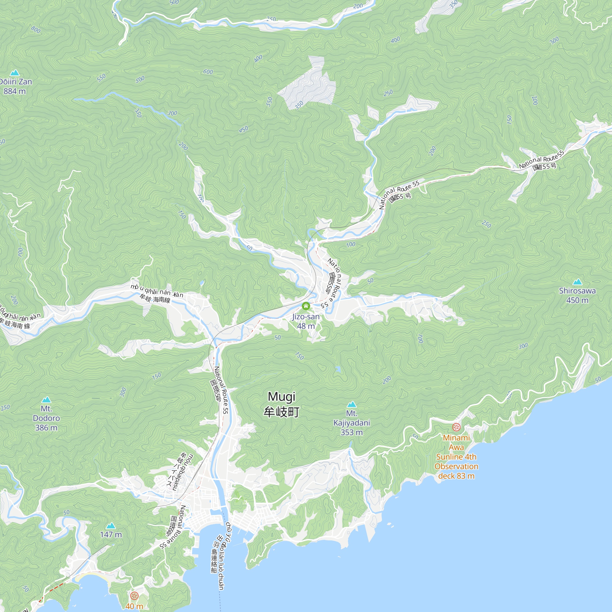Jizo-san map