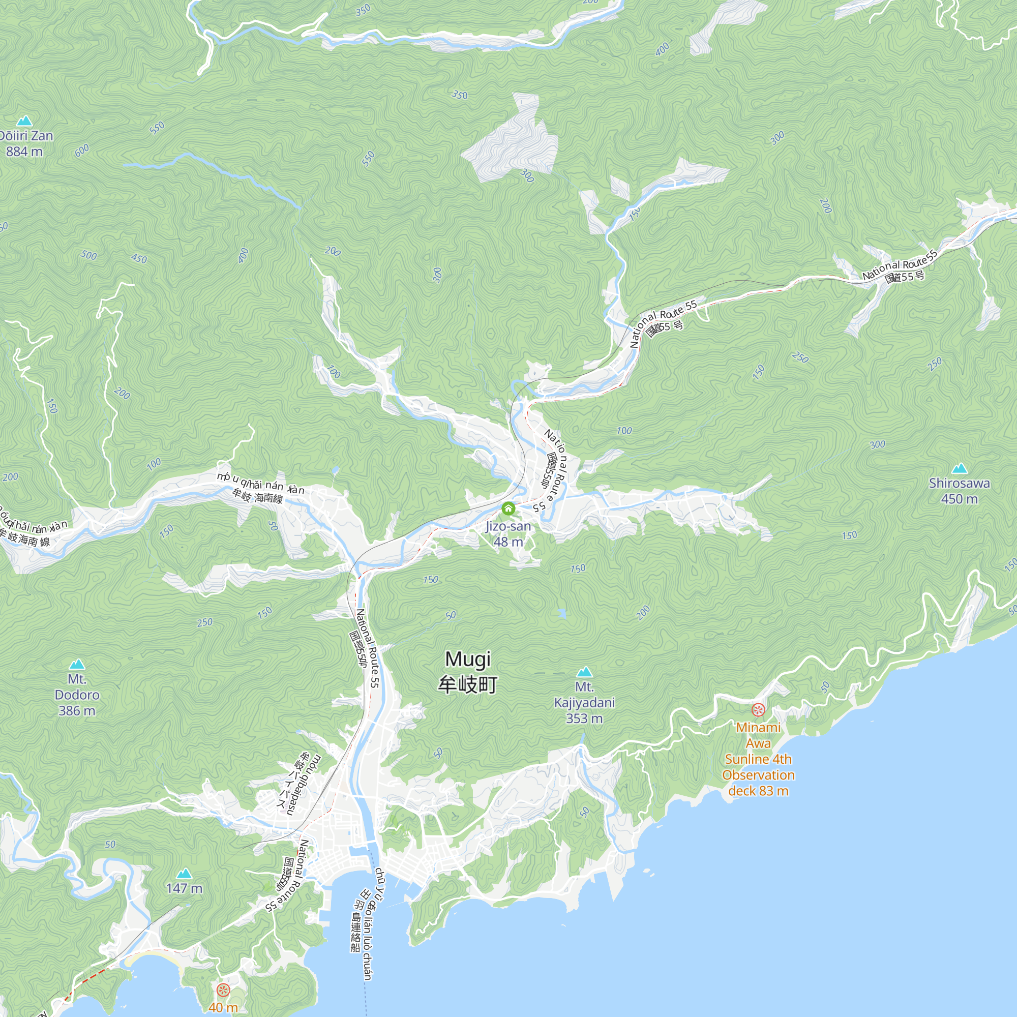 Jizo-san map