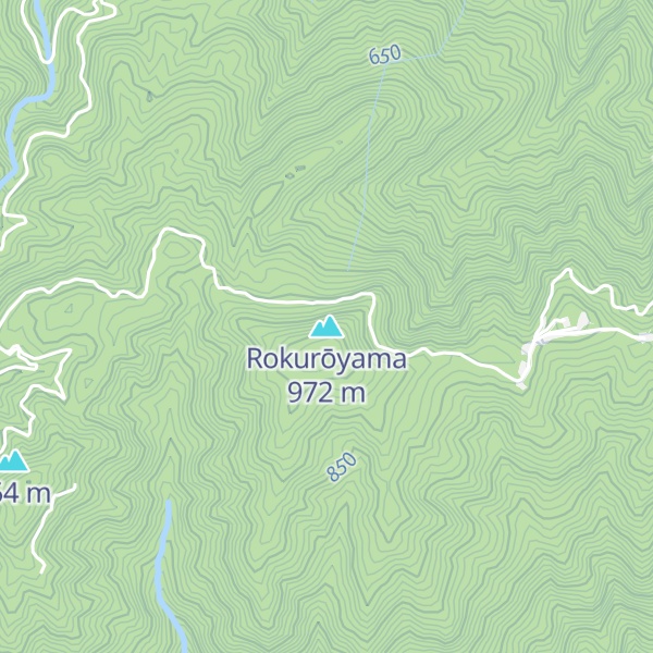 Map of Rokurōyama