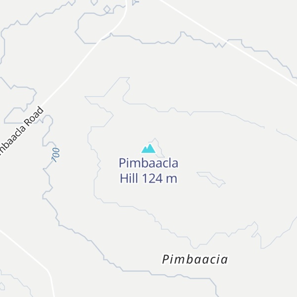 Map of Pimbaacla Hill