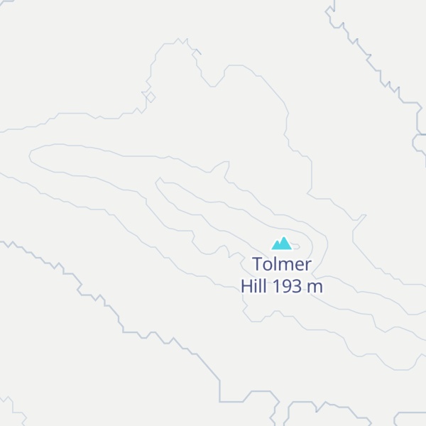 Map of Tolmers Hill