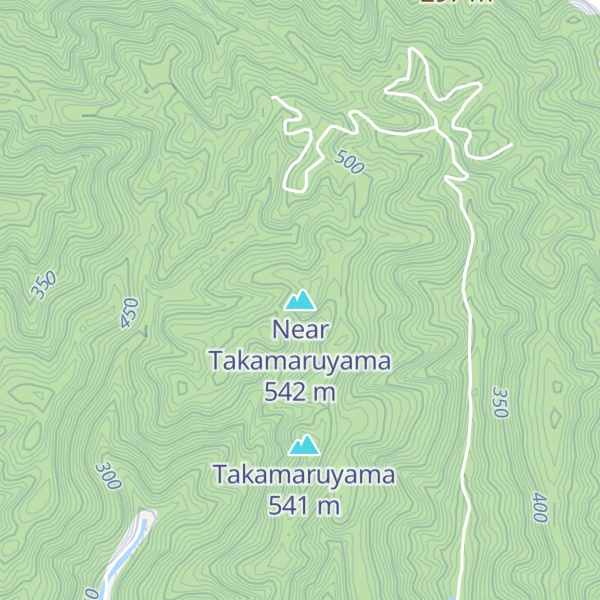 Map of Near Takamaruyama