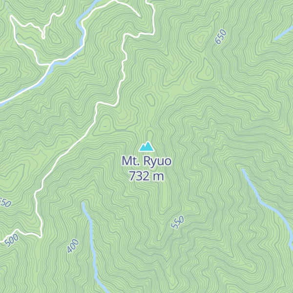 Map of Mt. Ryuo