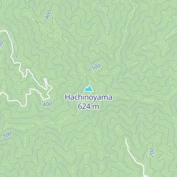 Map of Hachinoyama