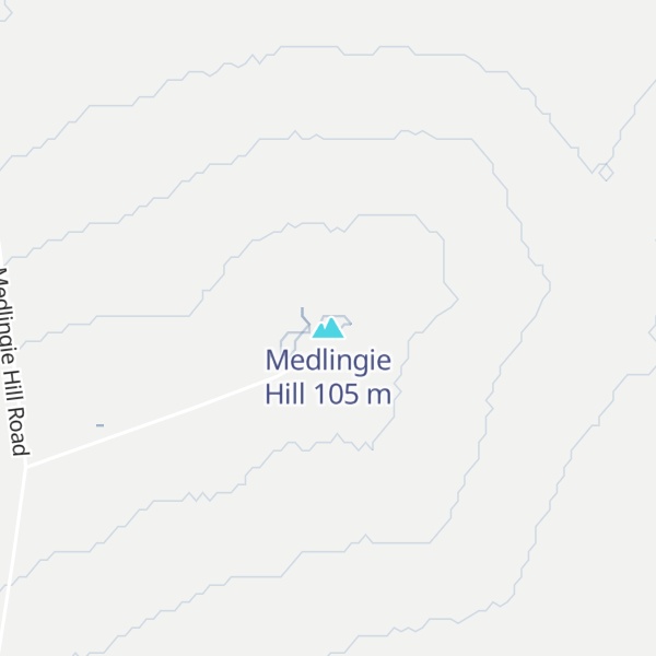 Map of Medlingie Hill