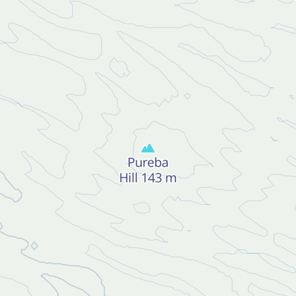 Map of Pureba Hill