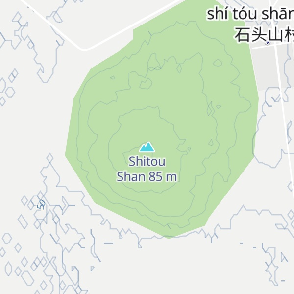 Map of Shitou Shan