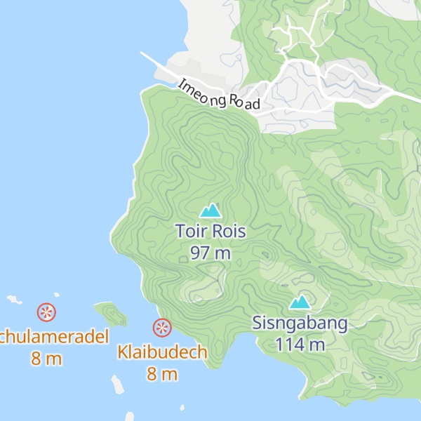 Map of Toir Rois