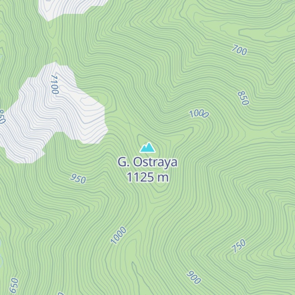 Map of G. Ostraya